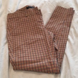 Plaid slacks